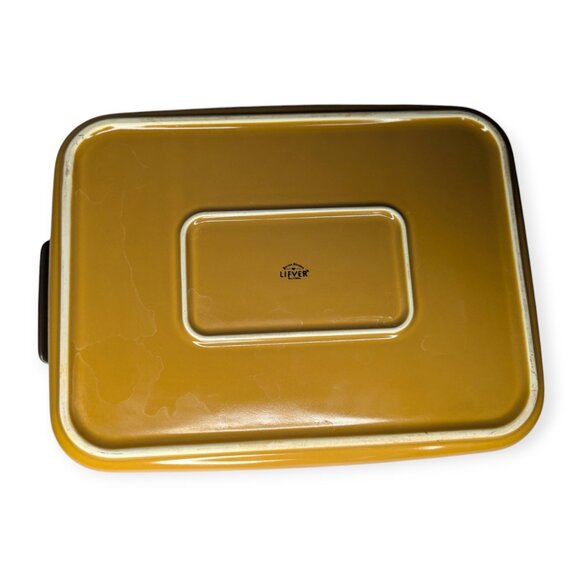 LIFVER Better Kitchen Two Tone Casserole Heavy Ceramic Dish 9"x13" Baking Dish - Picture 7 of 12